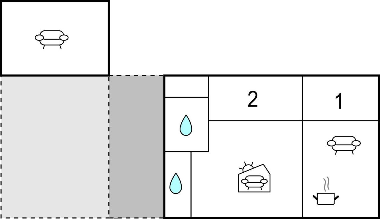 3 Bedroom Lovely Home In Give Uve 외부 사진